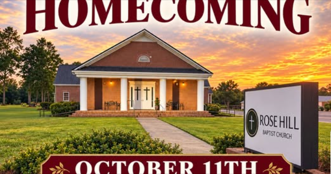 Rose Hill Baptist Church Homecoming